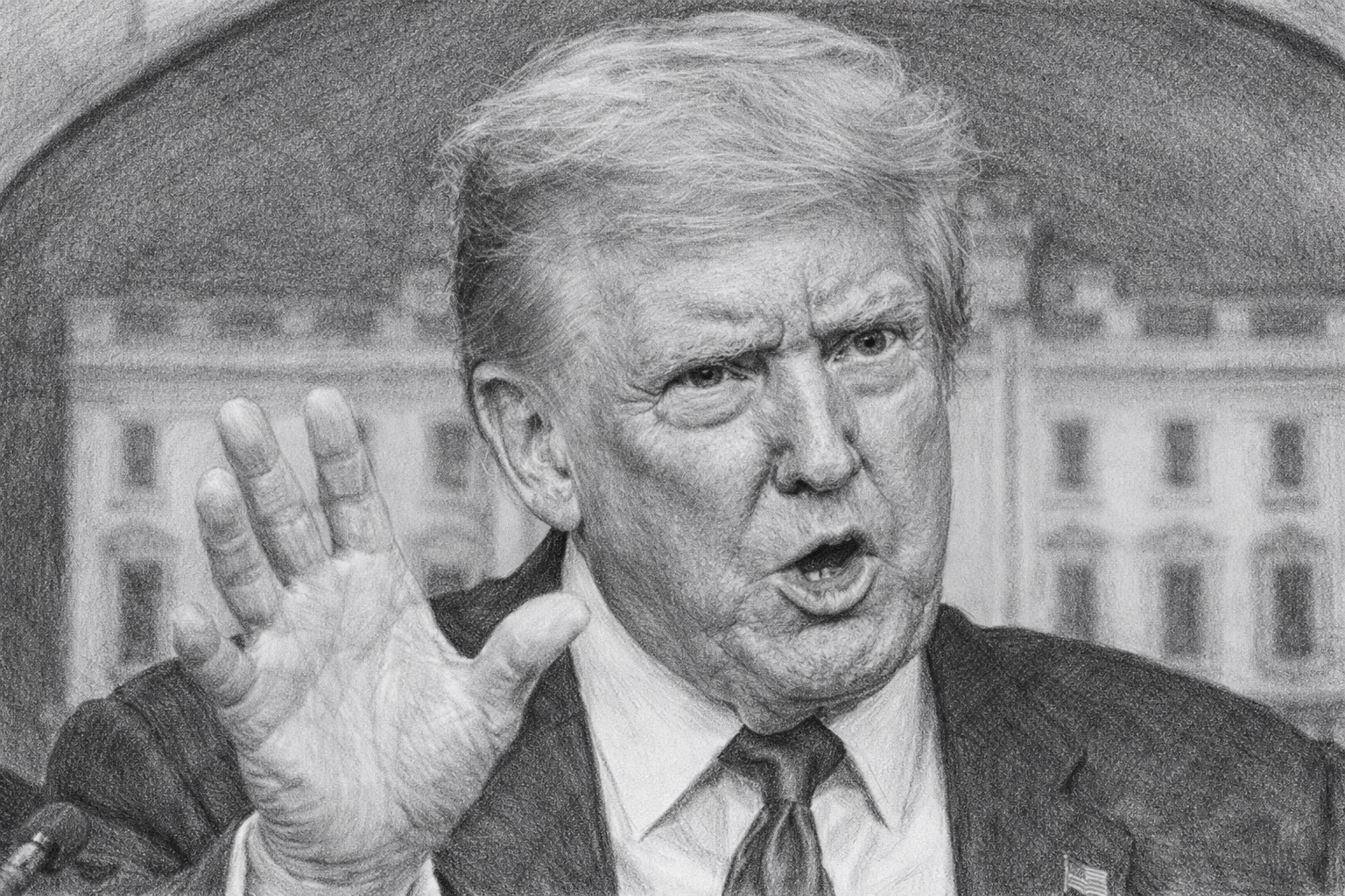 Trump drawing